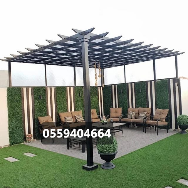 برجولات - مظلات وسواتر ابداع العقود 0559404664